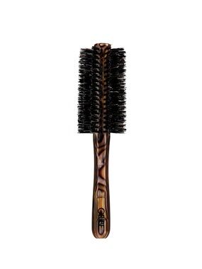 Oribe Round Boar Bristle Brush - Tortoiseshell Brown and Black